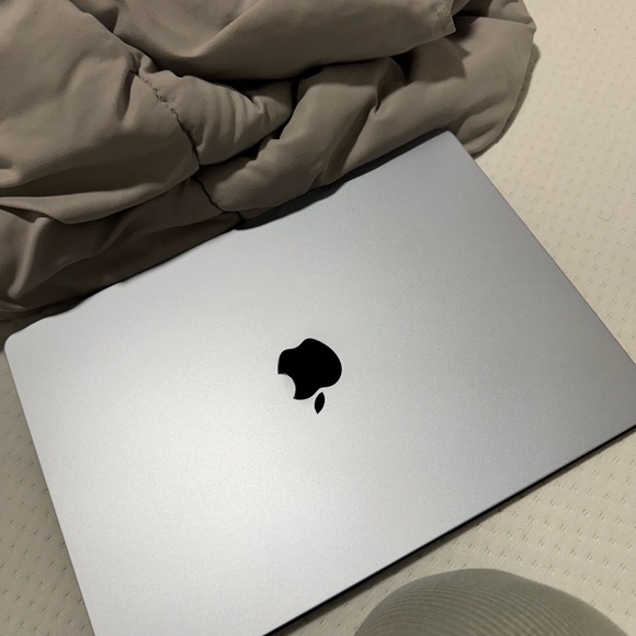 Apple Sky Blue M4 MacBook with Black Logo